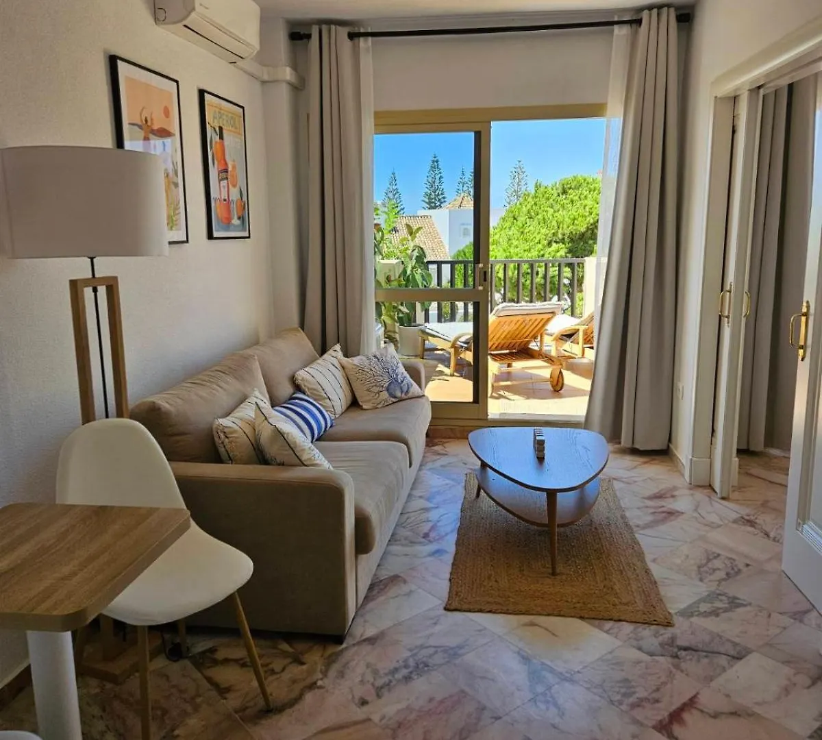 Sea View Penthouse Studio Romana Playa Elviria Marbella Spain